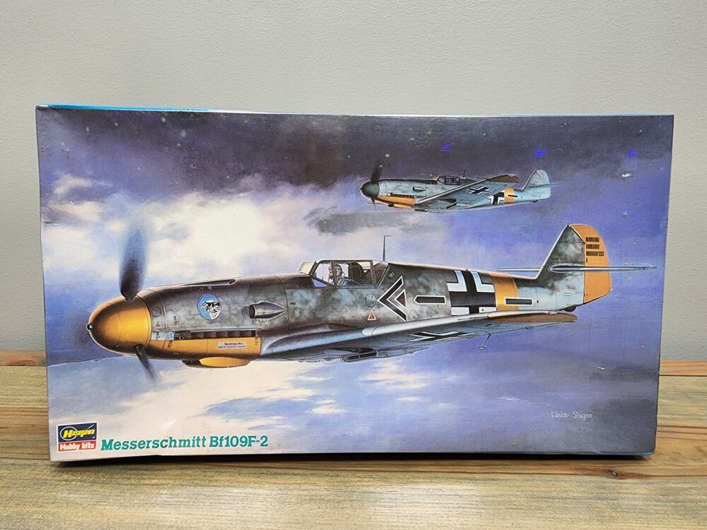 1995 Hasegawa 1:48 Messerschmitt Bf109F-2 # 09126 kit JT26-2000
